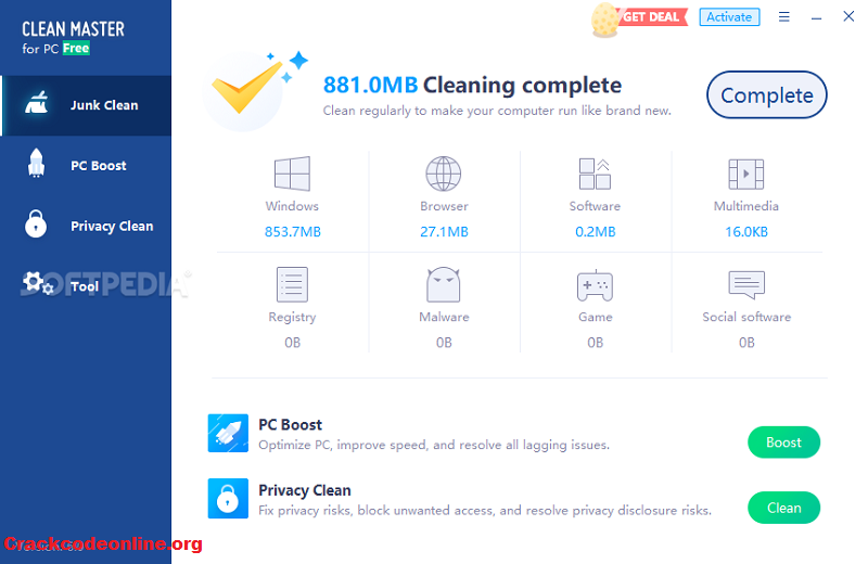 Clean Master Pro 7.6.5 Crack + License Key Free Download 2023